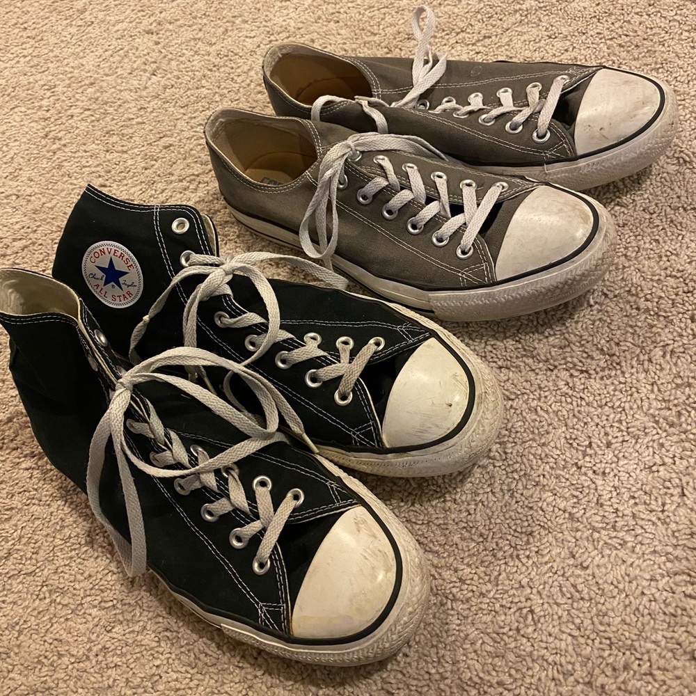 Converse All Star Sneakers (includes both pairs)